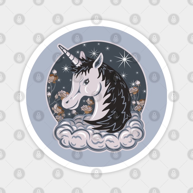Unicorn Dreams Magnet by dkdesigns27